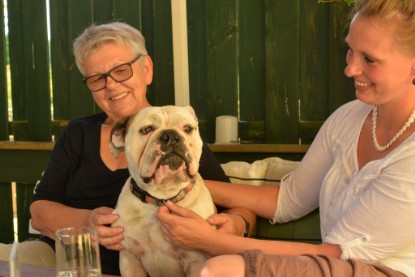 Seeblickbulls Jasper Heinz zu Besuch am 8. Juni 2018